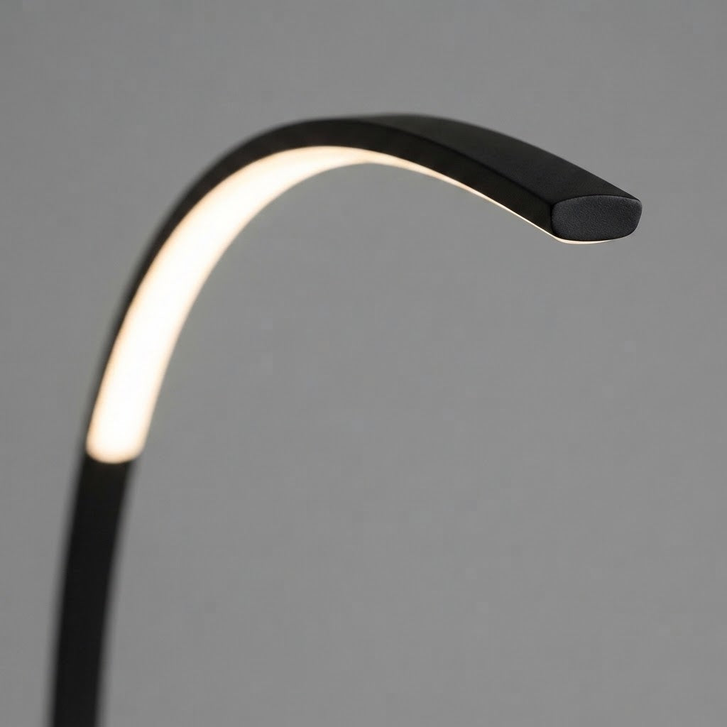 Lampadaire Arcus d'angle LED nordique Simple noir blanc