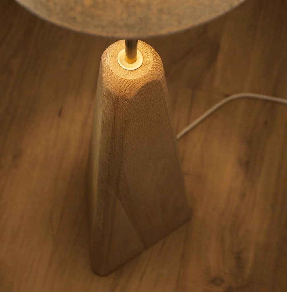Lampadaire Paloma chêne massif