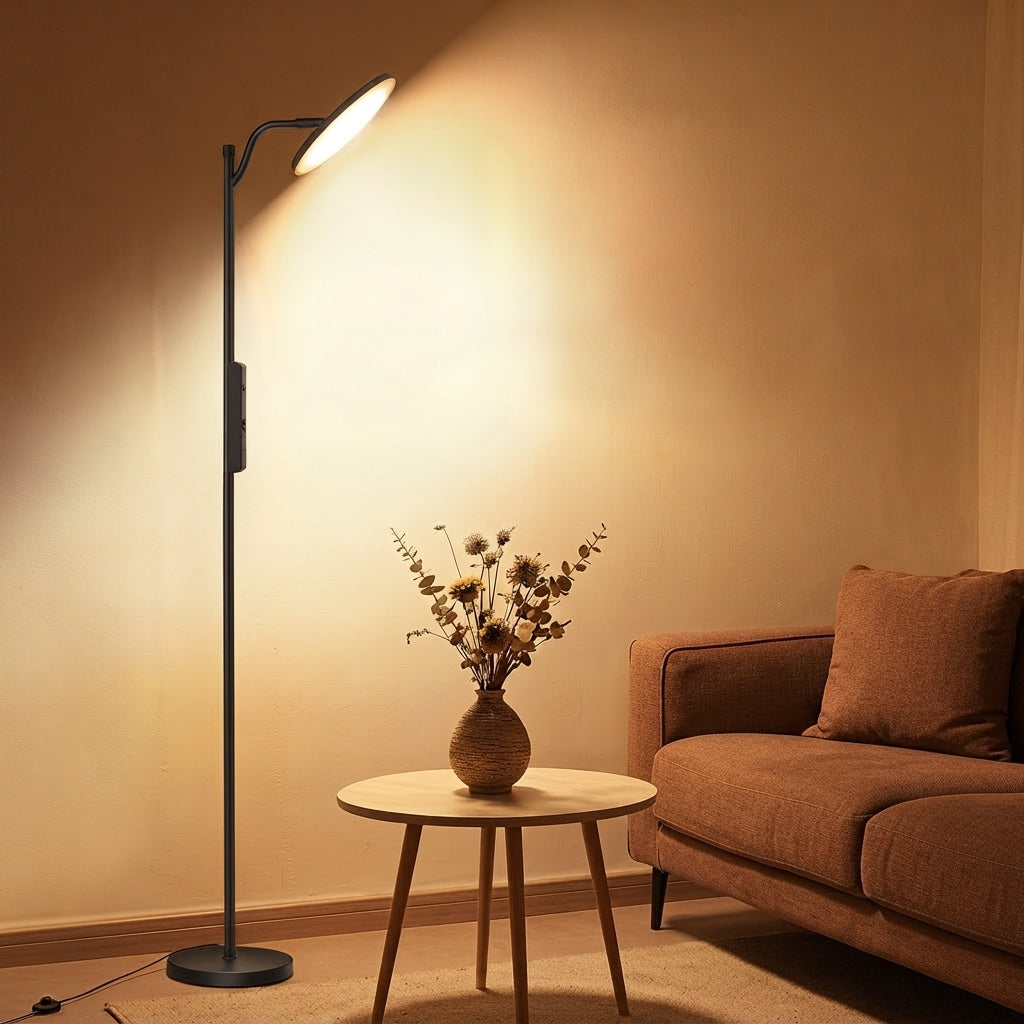 Lampadaire Astérie LED Dimmable 32W avec Télécommande (3520 LM, 2700-6500K)
